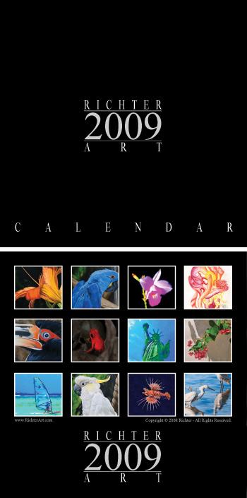 RichterArt Calendar 2009 cover